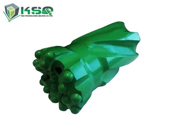 T45 Spherical / Ballistic Buttons Dia 70 - 102mm Rock Drill Thread Retrac Button