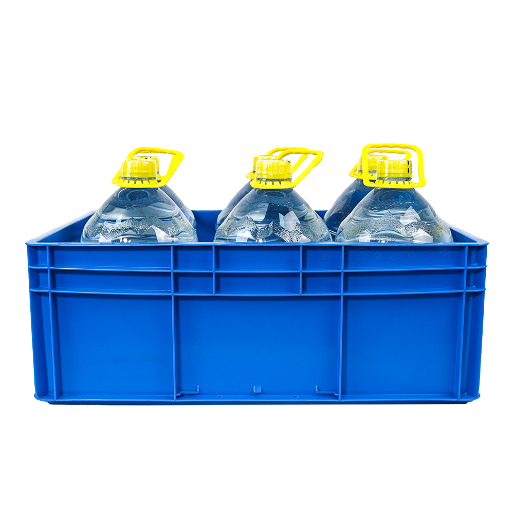 Stackable Plastic EURO Box Crates Durable and Spacious Storage Solution for Transport