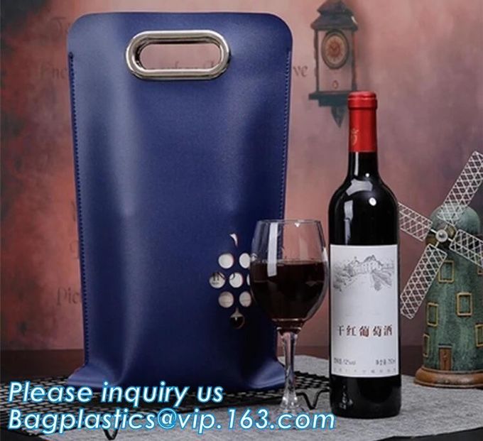 Bottle Protector Bubble Travel Bag,Travel Trip Bag With Bubble Inside And Double Zip lockks,Sleeve Travel Bag - Inner Skin