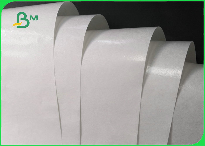 Food Grade 40g +10g PE Coated Kraft Paper Light Weight For Sandwich Wrapping
