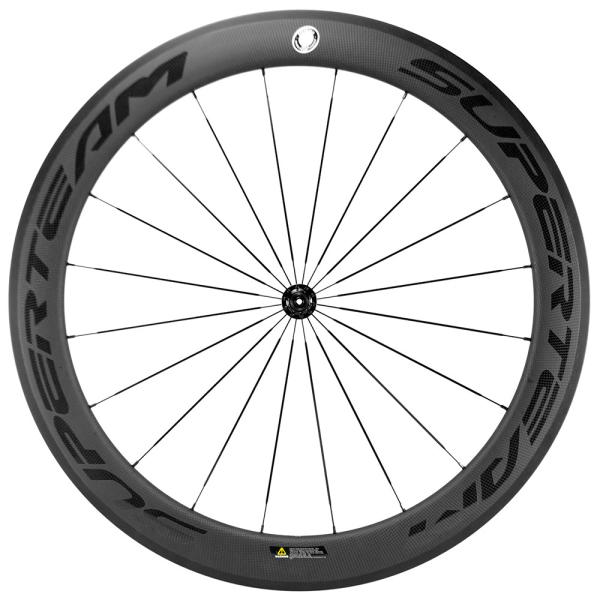 Customizable 45mm Carbon Fiber Road Bicycle Wheelset 700c 20 24h R13 Hub Carbon
