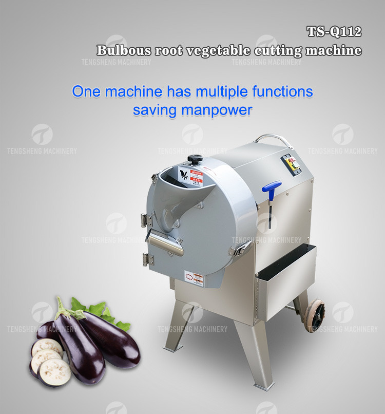 Stainless Steel Potato Vegetable Dicer Machine Rotating Bezel Nonexpendable