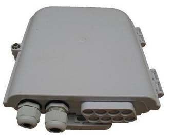 Local Area Network Wall Mount Termination Box 1x4 / 2x4 / 1x8 PLC Splitter