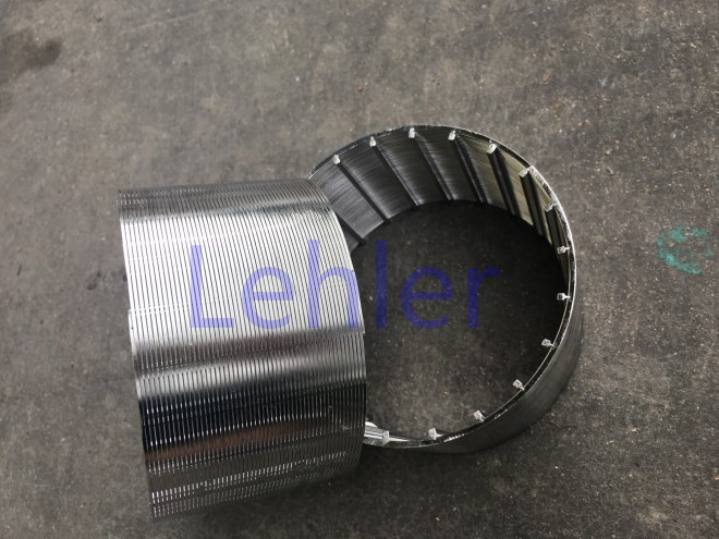 Stainless Steel Slotted Screen Dia 110mm With Smooth Wire Surface Sus304 Material