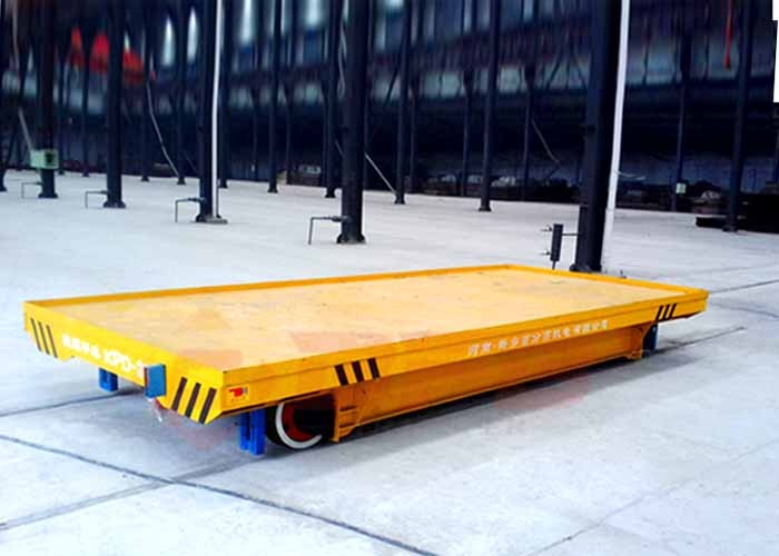 Shipyard apply electricity self-driven transfer cart on crane rail