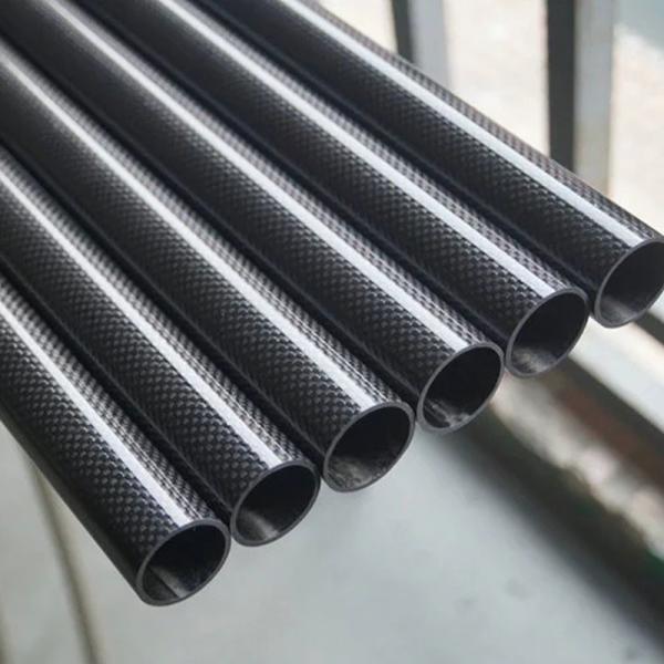 High Quality Matte Carbon Fiber Round Tube Customized 25MM 30MM 50MM Carbon
