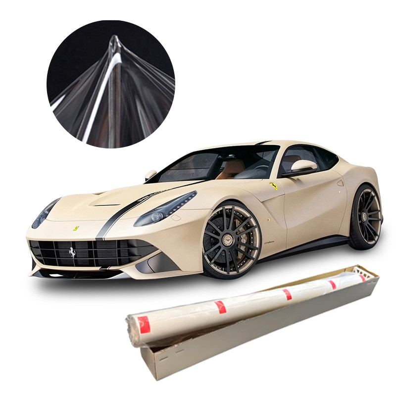 Heat Repair Self-Adhesive Vehicle Paint Protection Film 8.5 Mil Clear TPU Car PPF