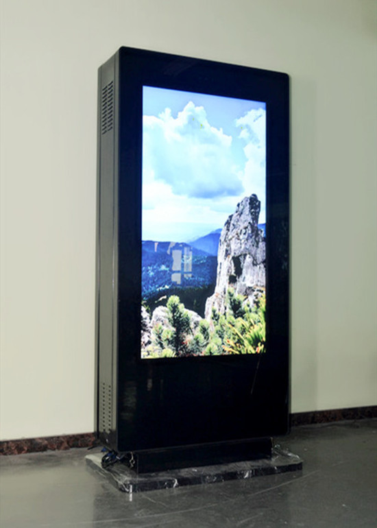 Maxbright 65 inch Outdoor Dual Face High Bright IP65 Advertising Totem