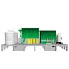Buy cheap Industrial Municipal Wastewater Treatment Equipment With PLC DCS Control System from wholesalers