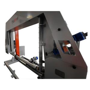 Splitting Block Foam Into Thin Slices Horizontal PU Foam Cutting Machine With