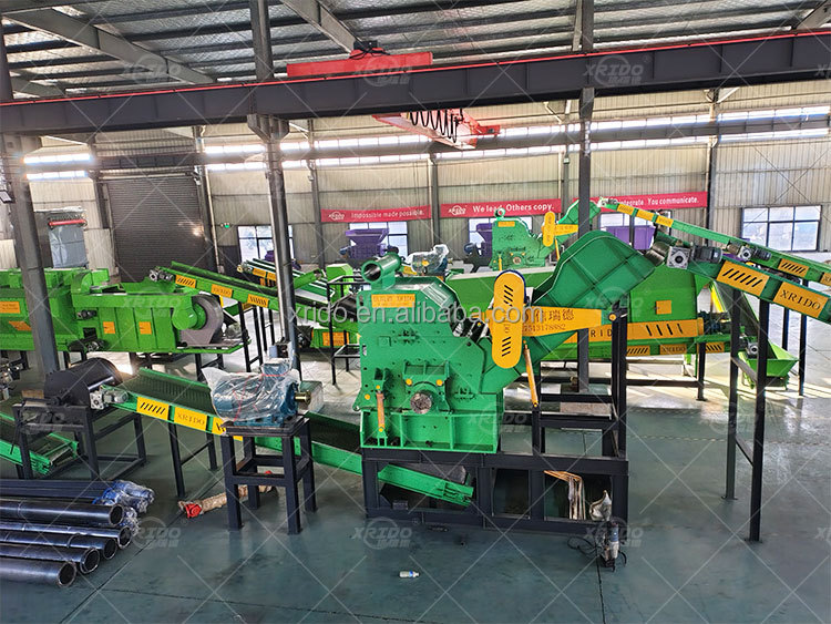 Aluminum Motor Stator Metal Crusher Machine Multifunctional Metal Scrap Crusher