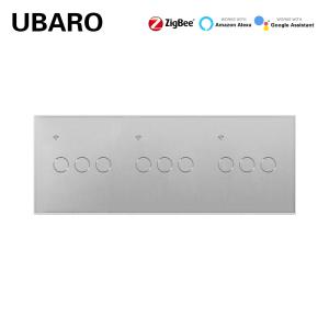 9 Gang Smart Zigbee Switch 10A 5W - 400W Zigbee Wall Switch For Smart Home