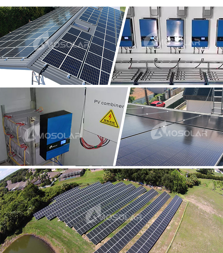Amosolar Customized Residential Energy Storage System with Lead Acid/LiFePO4 Battery