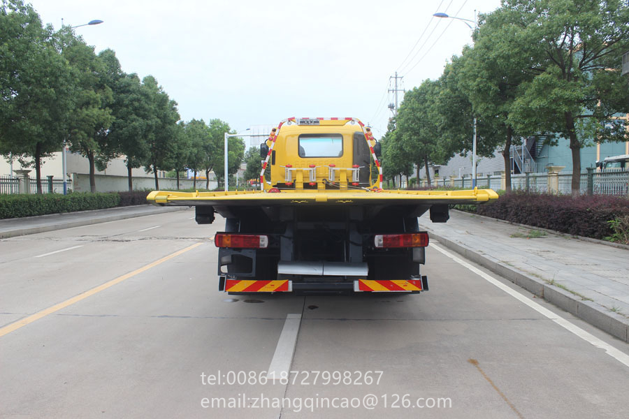 Cheapest Price Flat Wrecker Truck With Huge Power