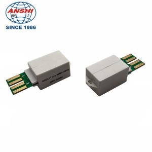  ANSHI ADSL2 Over ISDN Splitter PBT Material Single Pair Manufactures