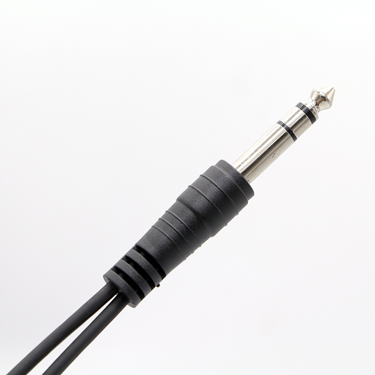 Splitter Male to Female 6.35mm 3.5mm TRS Jack Microphone Audio Cable