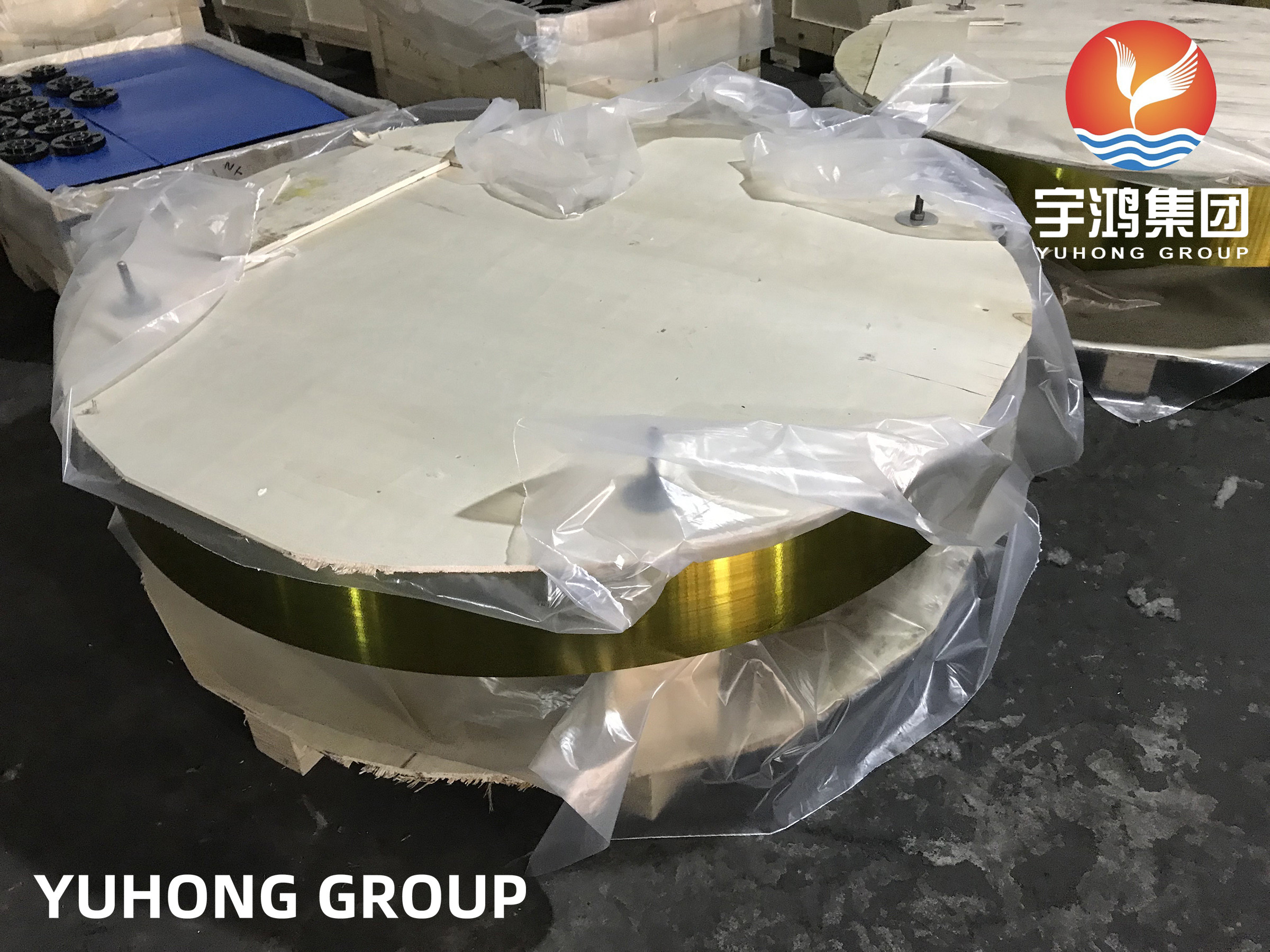 Inconel 625 Cladding Flange ASTM A694 F52 Carbon Steel Weld Neck Flange