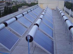 Vacuum Tube Solar Water Heater Heating System with Stainless Steel Interior