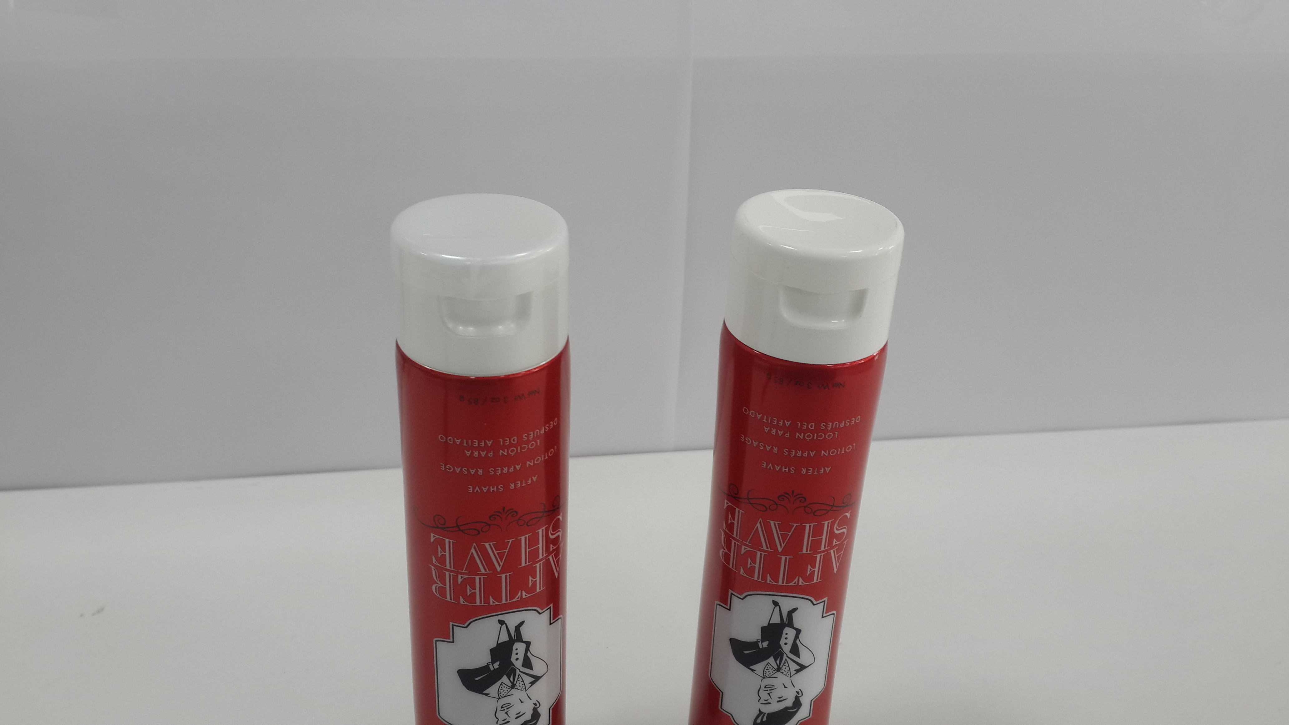 Aluminum Foil Cosmetic Packaging Tube With Flexible Printing , Screw On Cap