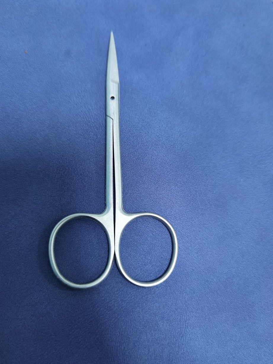Anodized Nickel Forceps Surgical Instruments , Stainless Steel Needle Holding Forceps