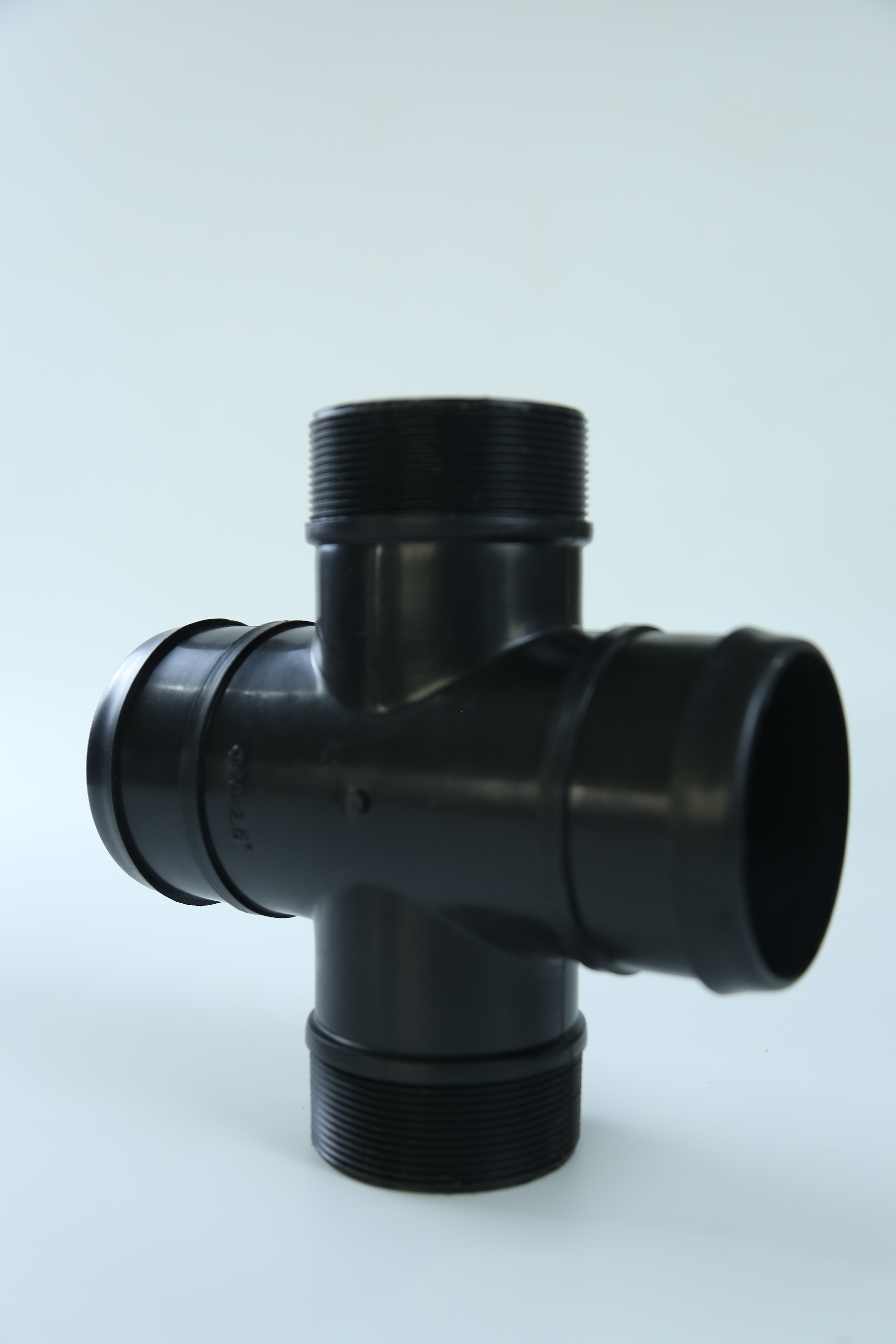 Agriculture Irrigation Pipe Tee Variable Diameter Double Filament Cross UV Resistant