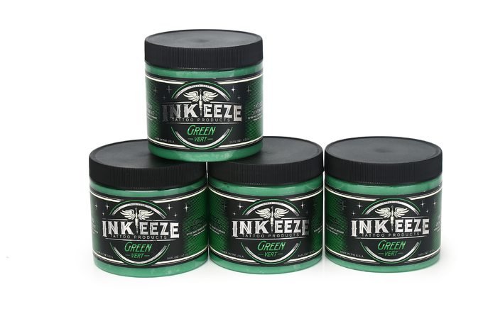 Factory Supply Tattoo Product Inkeeze Green Tattoo Ointment Healing Cream Vitamins A And C