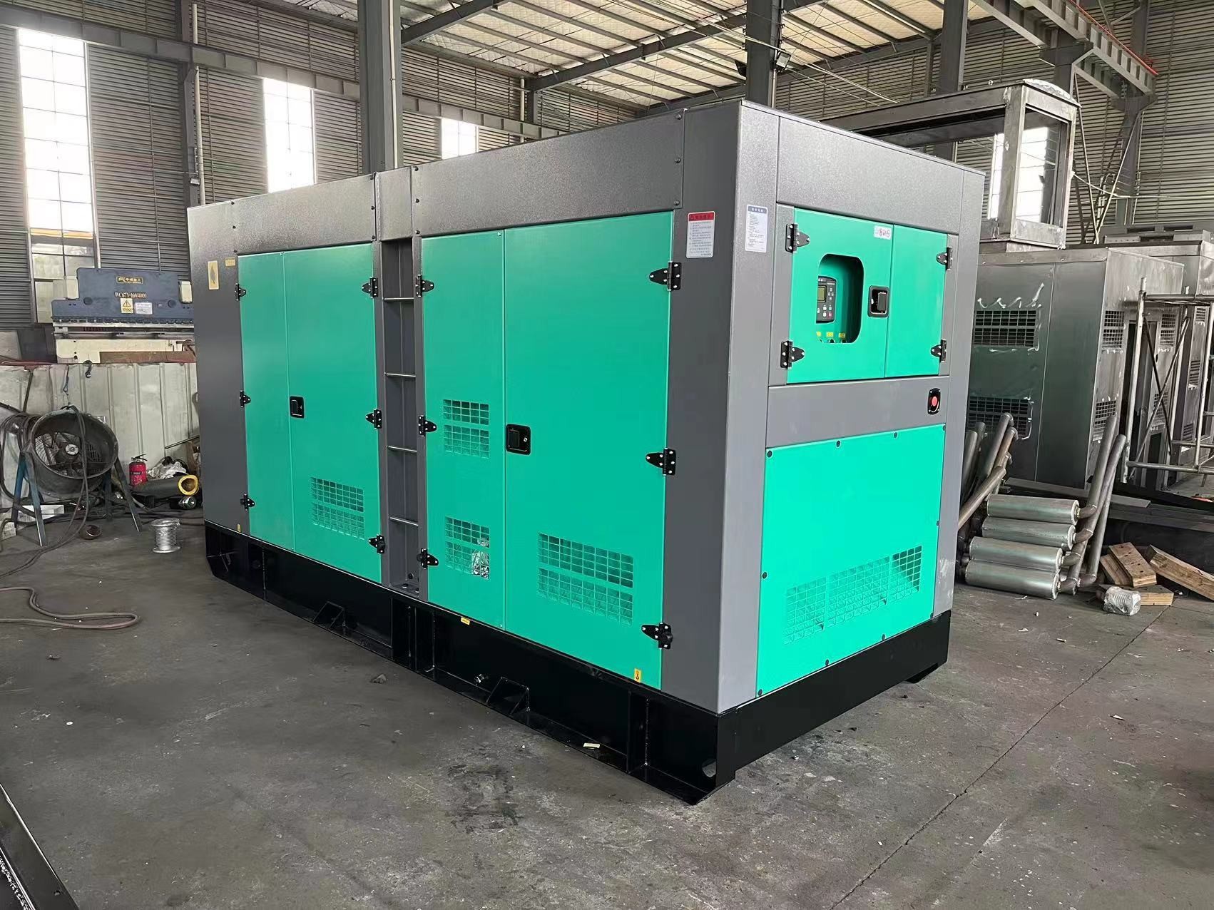 150kVA Silent Power Generator Low Oil Consumption Ultra Silent Generator