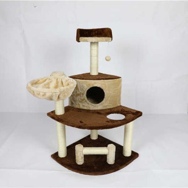 Customized Color Cat Climbing Frame Helps Keep Cat From Damaging Carpets /