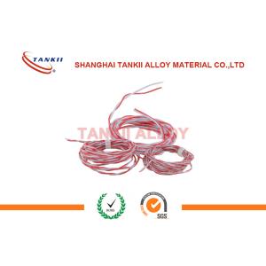  White And Red J Type Thermocouple Extension Cable With Fep Insulation And Jacket Manufactures