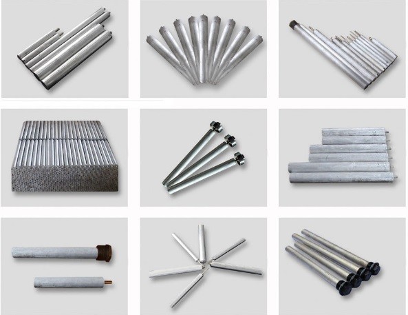 EAZ31 Extruded Magnesium Anode Sacrificial Anode Rod For Hot Water Heater