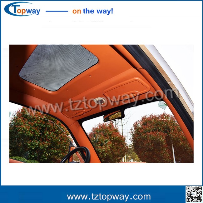 frameless window new model 2017 four wheel electric vehicle car for family use