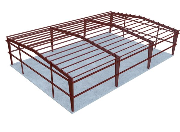 Hall Steel Structure Workshop P Buildingssidekick Overland Supermarket Thailand Frame Auto Repair Garage
