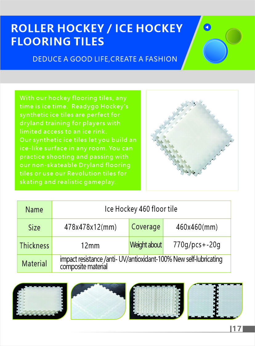 High Shock Absorption Sport Floor Tiles Outdoor Court Tiles For Skating