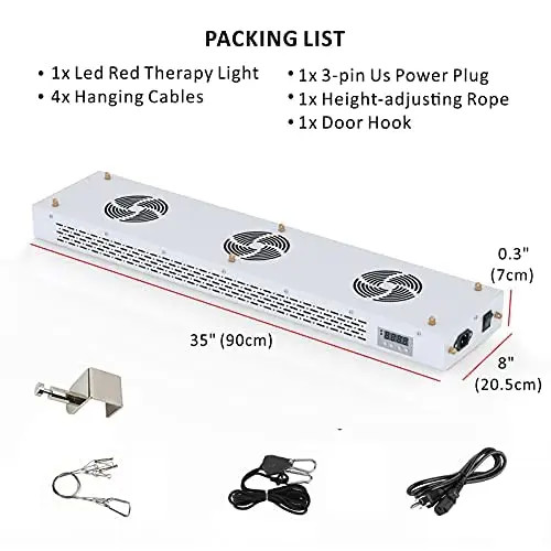 1000w Full Body Red Light Therapy Device 660nm 850nm Infrared Light Panel
