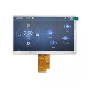 Dot Matrix TN White Character Black Background LCD Screen Module