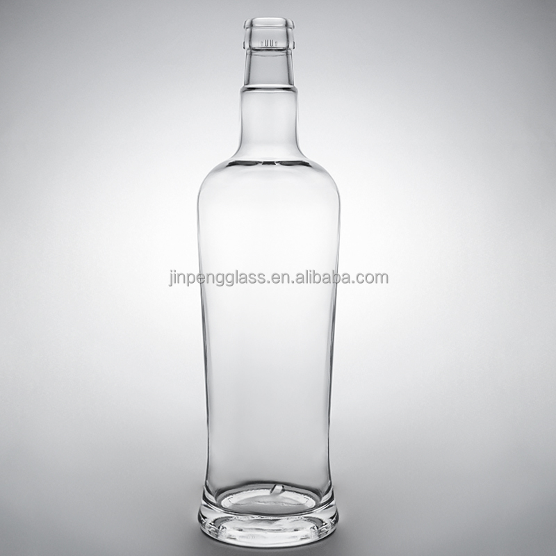 500ml 700ml 750ml 1000ml Long Neck Empty Glass White Wine Bottle with High Durability