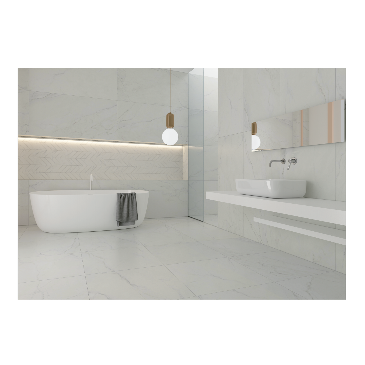 600*600 Stone Imitation Texture Soft Ceramic Floor Tiles for Contemporary Bathroom