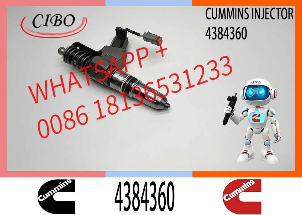 Factory OEM Quality Brand New Diesel Common Rail Fuel Injector Assembly 4307516 3087560 4384360 For C Ummins N14 Engine