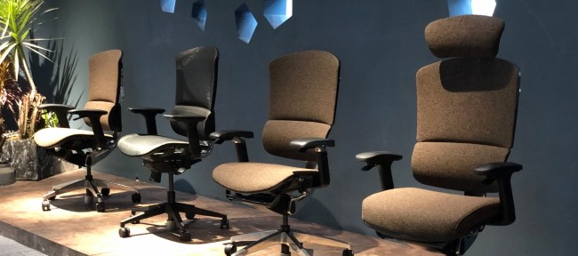 Polished Mesh Ergo Office Chair With Adjustable Depth Ergonomic