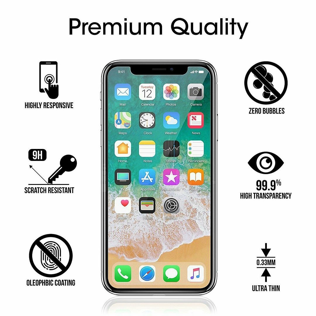 20D Curved Mobile Phone Screen Protector Tempered Glass 9H Full Coverage For Iphone 11