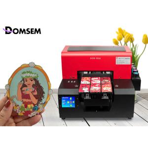  Digital UV Flatbed Printing Machine Small Format A4 Multipal Colors With A Set Of Ink Manufactures