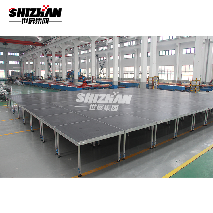 Easy Assemble Platform Portable Aluminum Folding Alloy Acrylic Wedding Stage