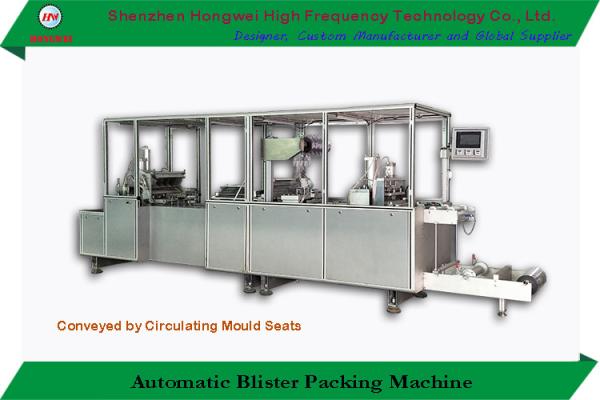 Servo Motor Driven Automatic Blister Packing Machine High Frequency For Crafts /