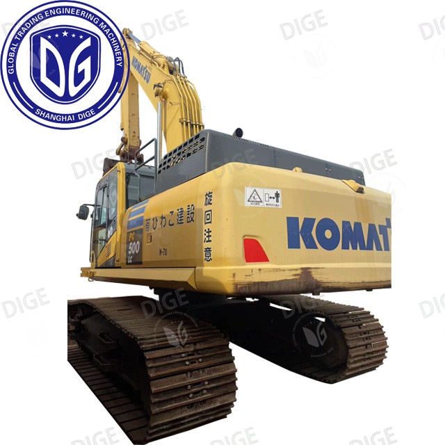 Komatsu PC500 With excellent power durability and high efficiency Japanese Komatsu PC500 Large Excavator