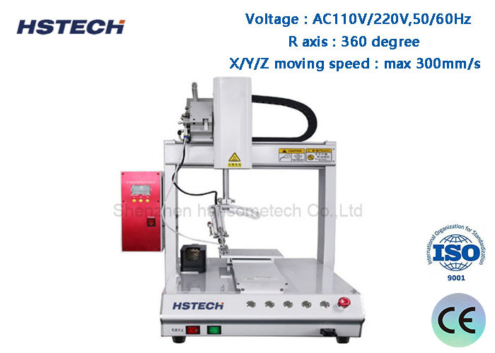 China AC 220V/110V Automatic Soldering Robot Teaching Pendant 220V Rotation Axis 50/60Hz on sale