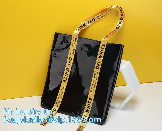 Handbag Shoulder Tote Makeup Bag, Summer Beach Clear PVC Shoulder Bag DIY Transparent Tote Bag, PVC Swim Shoulder Bag Pa