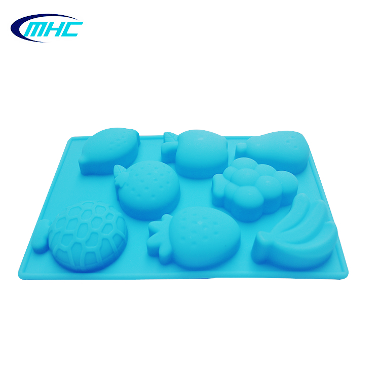 Rectangle Cake Fruit Shaped Silicone Molds Handmade Diy Eco Friendly