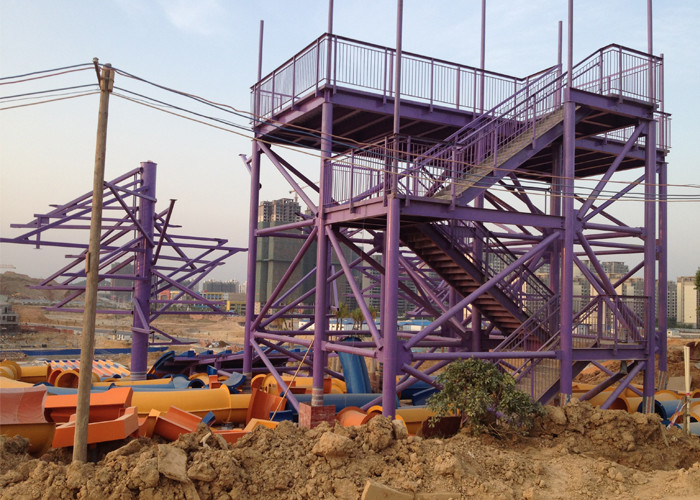 Aqua House Playground Adult Theme Park Pirate Ship / Amusement Water Slide
