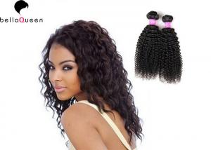 China No Mix No Tangle Peruvian Human Hair  Kinky Curly Wave Hiar Weft For Ladies on sale
