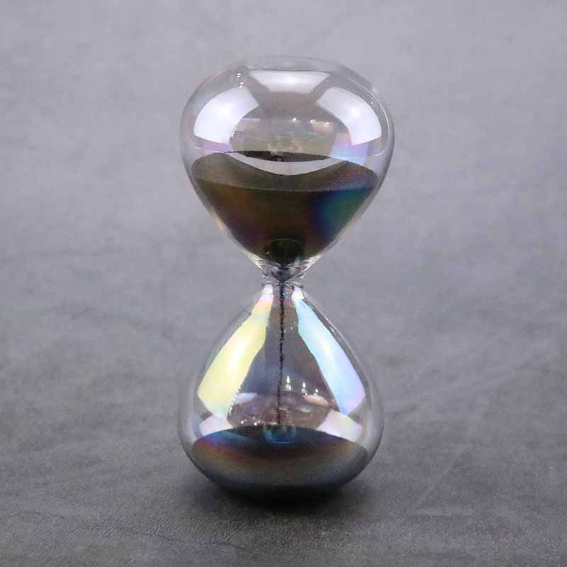 OEM ODM Glass Hourglass Sandtimer 5/10/15 Minutes Contemporary Style